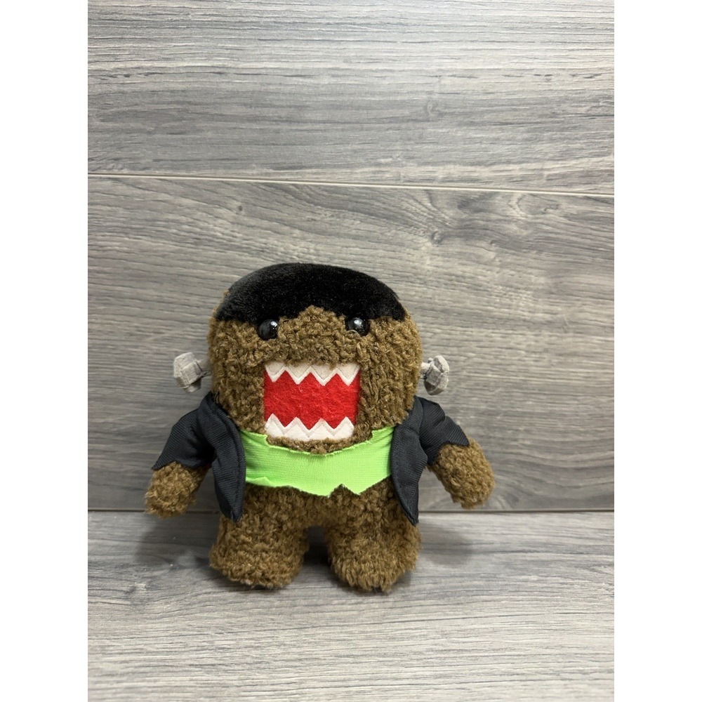 RARE Retired DOMO Frankenstein DOMOKUN DOMO-KUN Plush 6" Toy Doll Monster